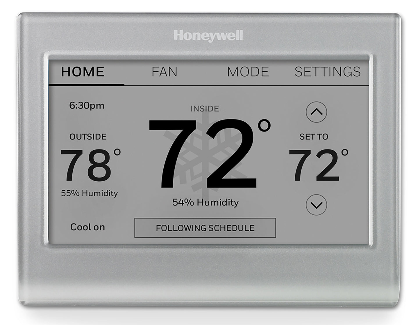 Honeywell Home Wi Fi Smart Color 7 Day Programmable Smart Thermostat With Color Changing Touchscreen Display