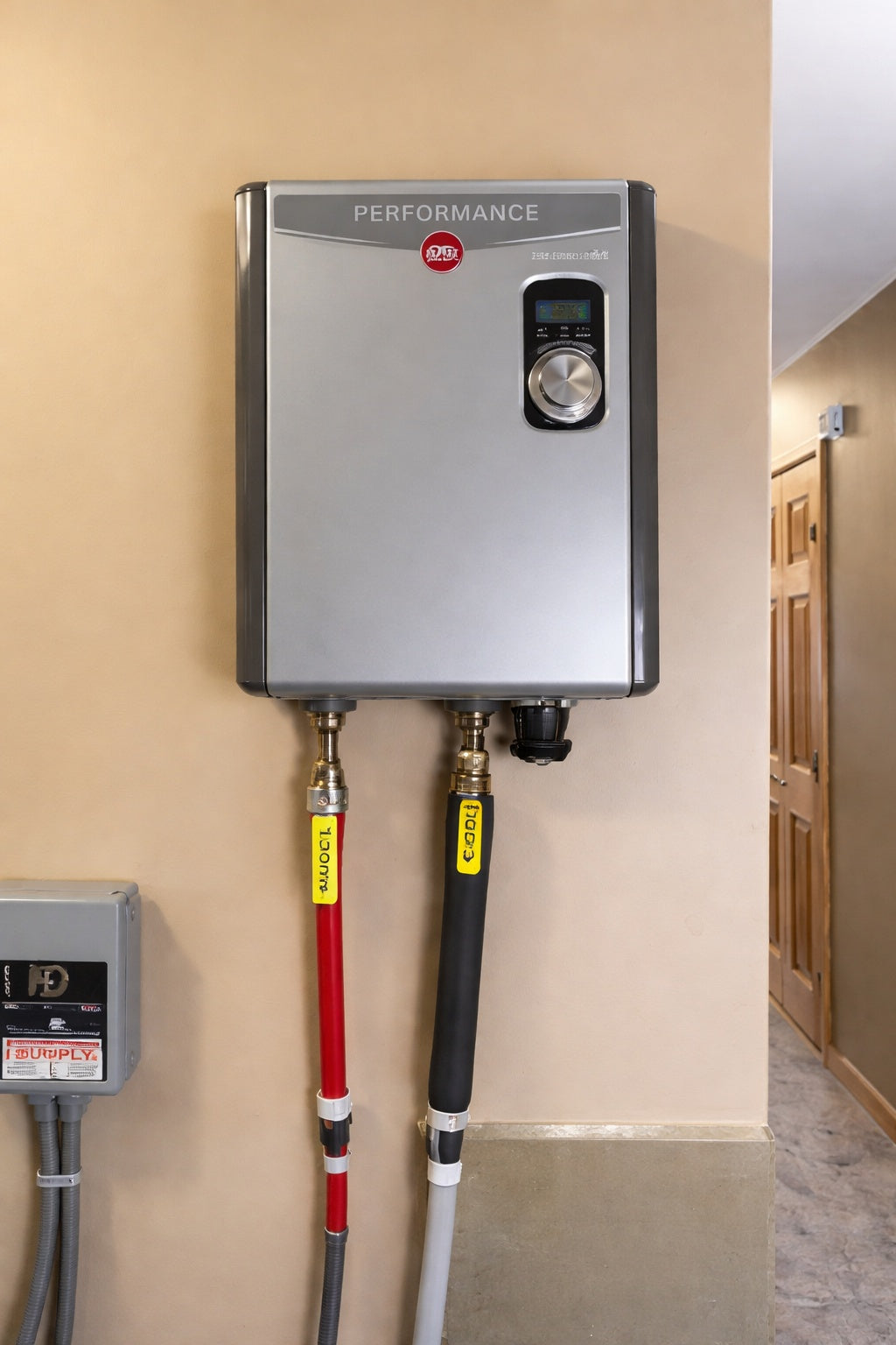 Rheem Performance 18 kW 3 51 GPM 240 Volt Self Modulating Electric Tankless Water Heater