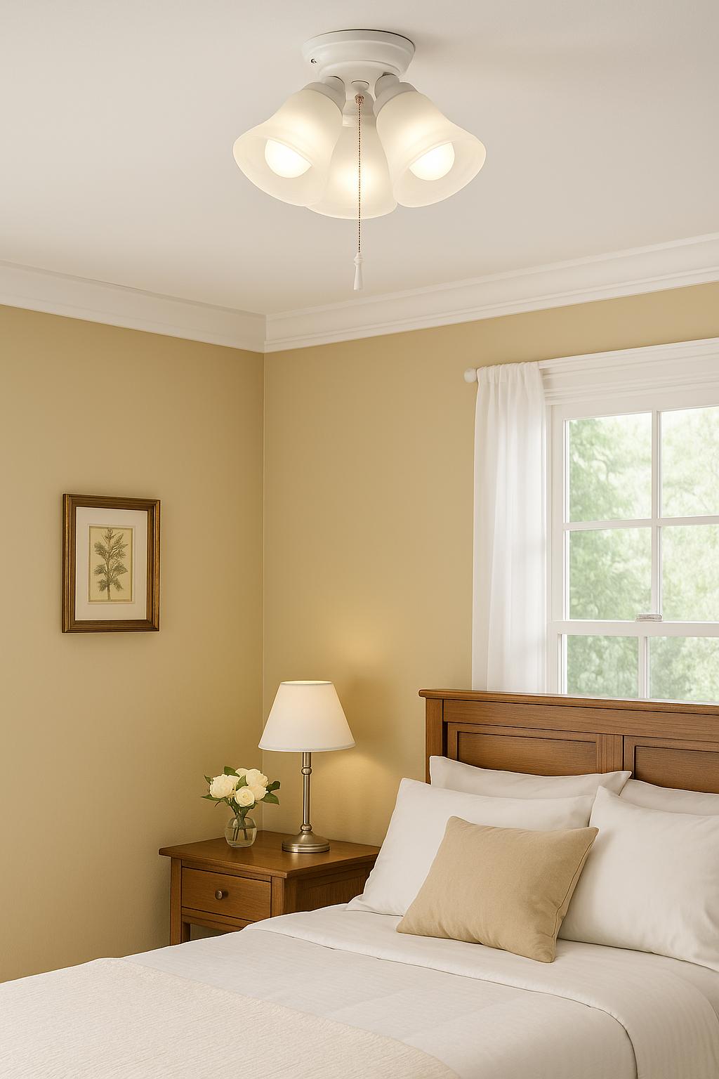 Hampton Bay Gazelle 4 Light LED Matte White Universal Ceiling Fan Light Kit 91303/301909812 82392913038 Hampton Bay