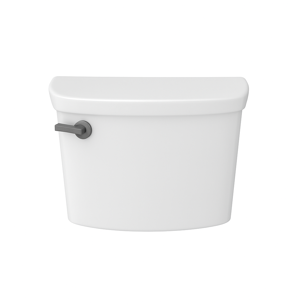 Glenwall VorMax 1.28 GPF Single Flush Toilet Tank Only in White 791556111479 American Standard
