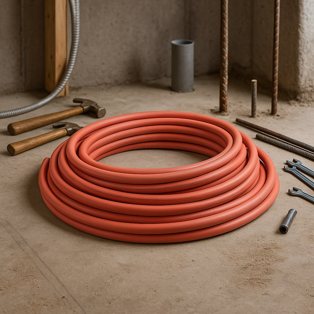 3/4 in. x 100 ft. Red PEX A Expansion Pipe in Solid EPPR10034S