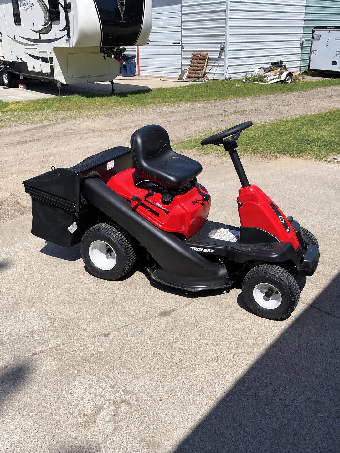 MTD Genuine Factory Parts Original Equipment 30 in Double Bagger for Cub Cadet Troy Bilt and Craftsman Rear Engine Lawn Mowers 2013 and After