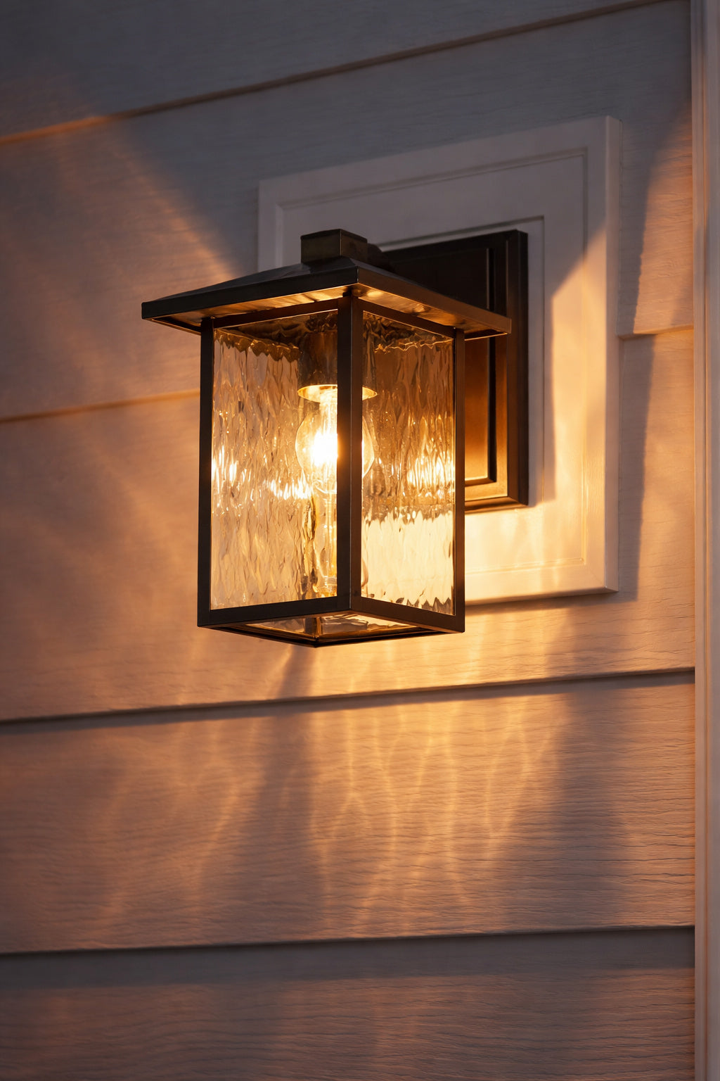 KICHLER Capanna 1 Light Olde Bronze Outdoor Hardwired Wall Lantern Sconce with No Bulbs Included 1 Pack