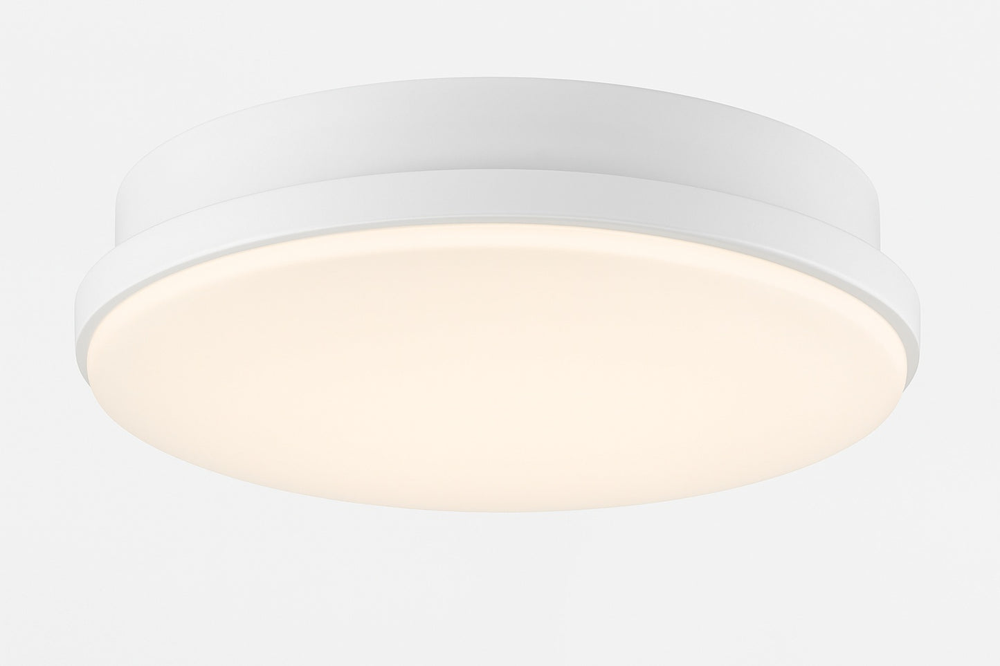 FANIMATION Kute Matte White Ceiling Fan Light Kit
