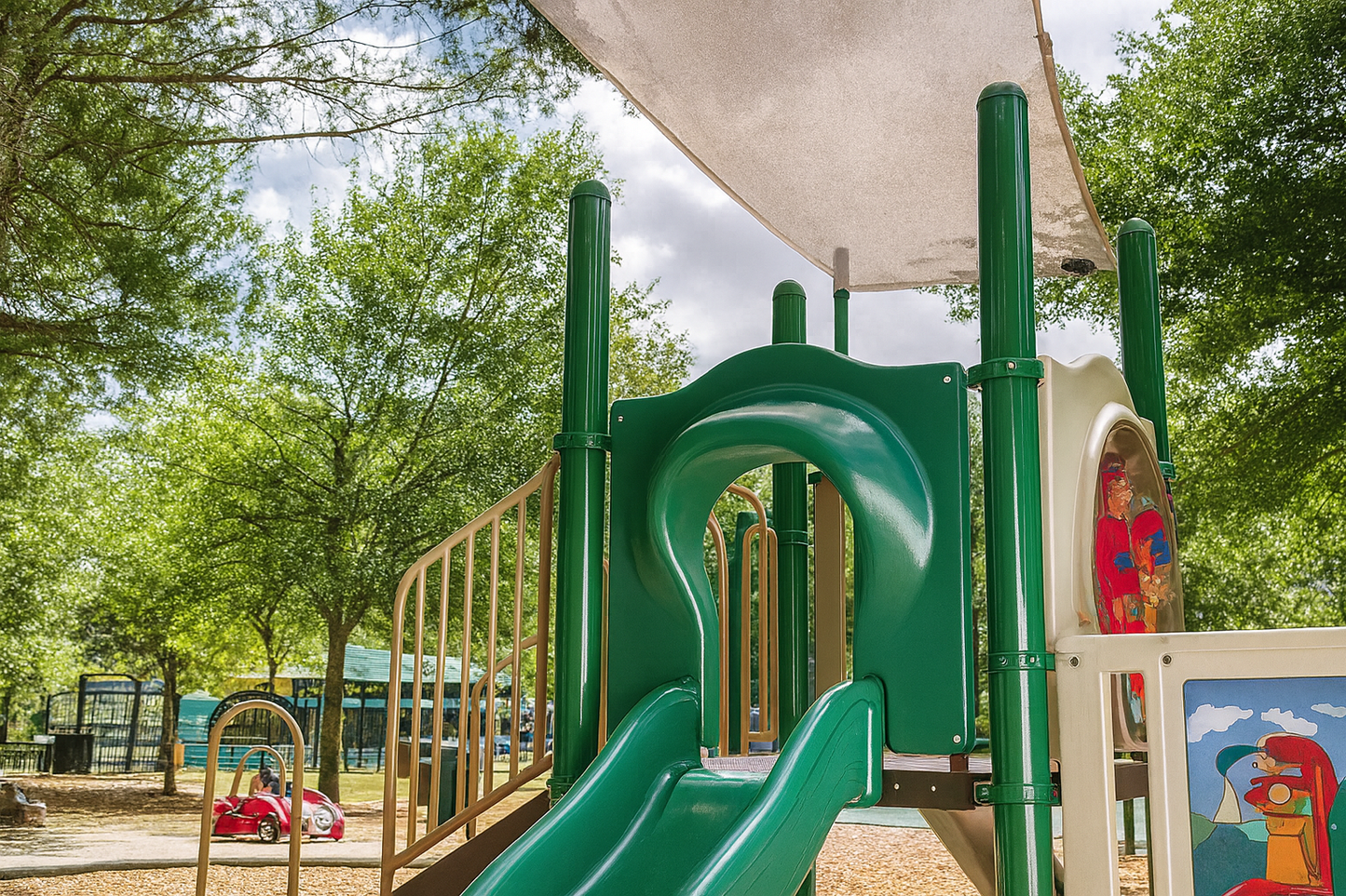 Vigoro 6 ft. x 100 ft. Almond Sun Shade Fabric Shade Cloth