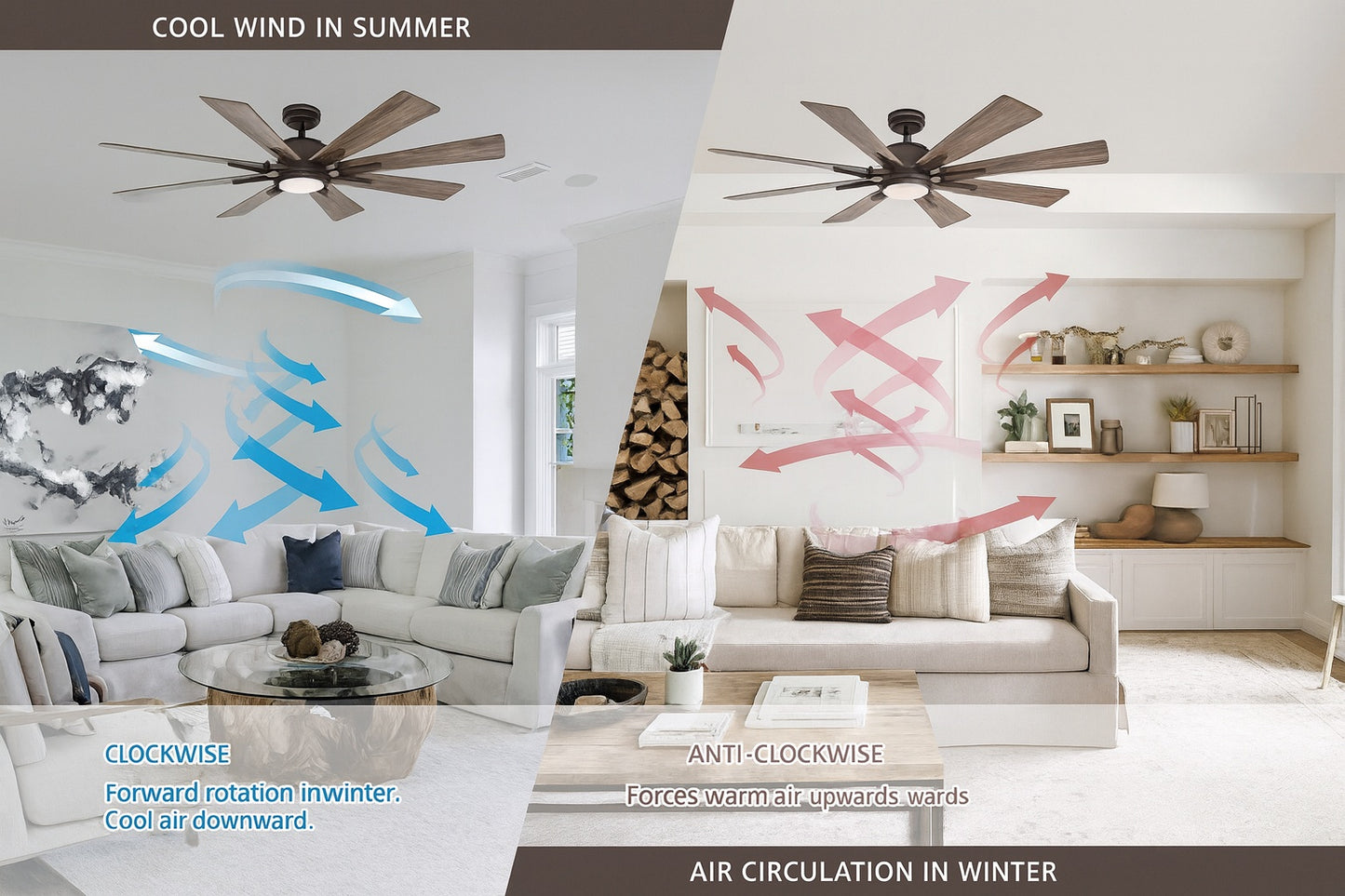 Home Decorators Collection Makenna 60 in. Indoor/Outdoor Matte Black Ceiling Fan with Integrated LED with Light Kit, DC Motor and Remote