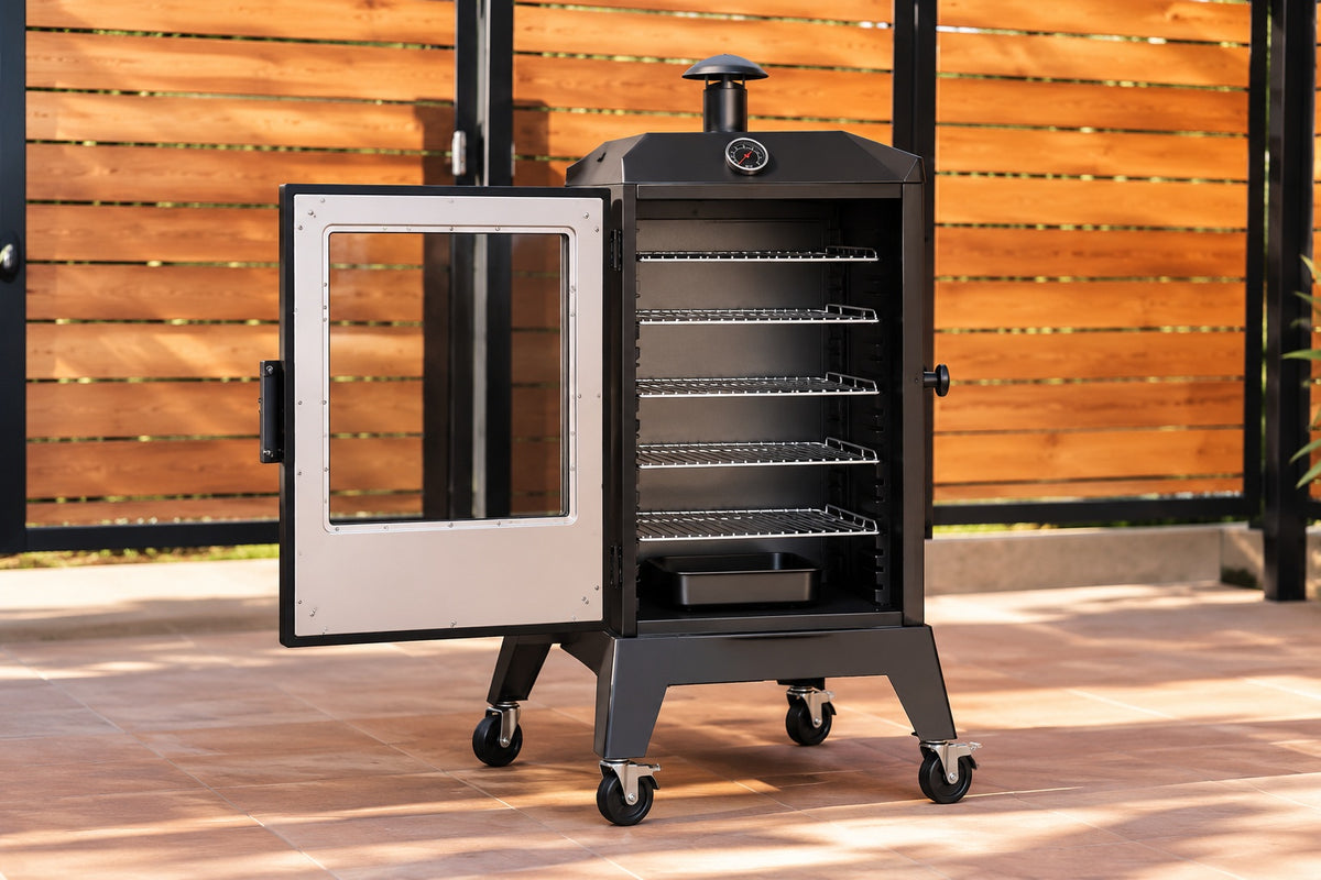 Nexgrill Oakford 1400 Pellet Grill Vertical Smoker in Black 910 0013