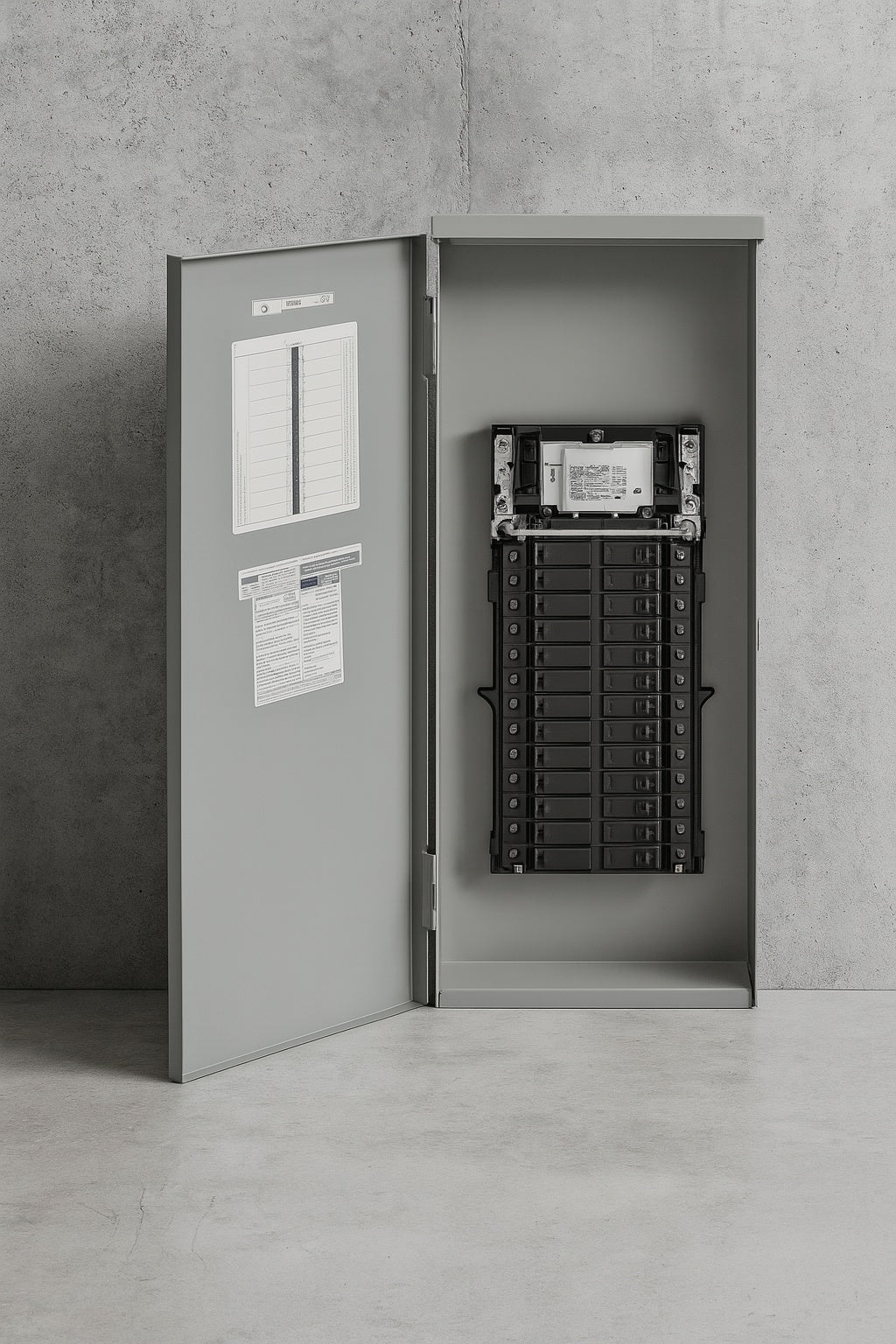 30 Space Outdoor Load Center with 125 Amp Main Circuit Breaker LR312 BDD LR312 BDD