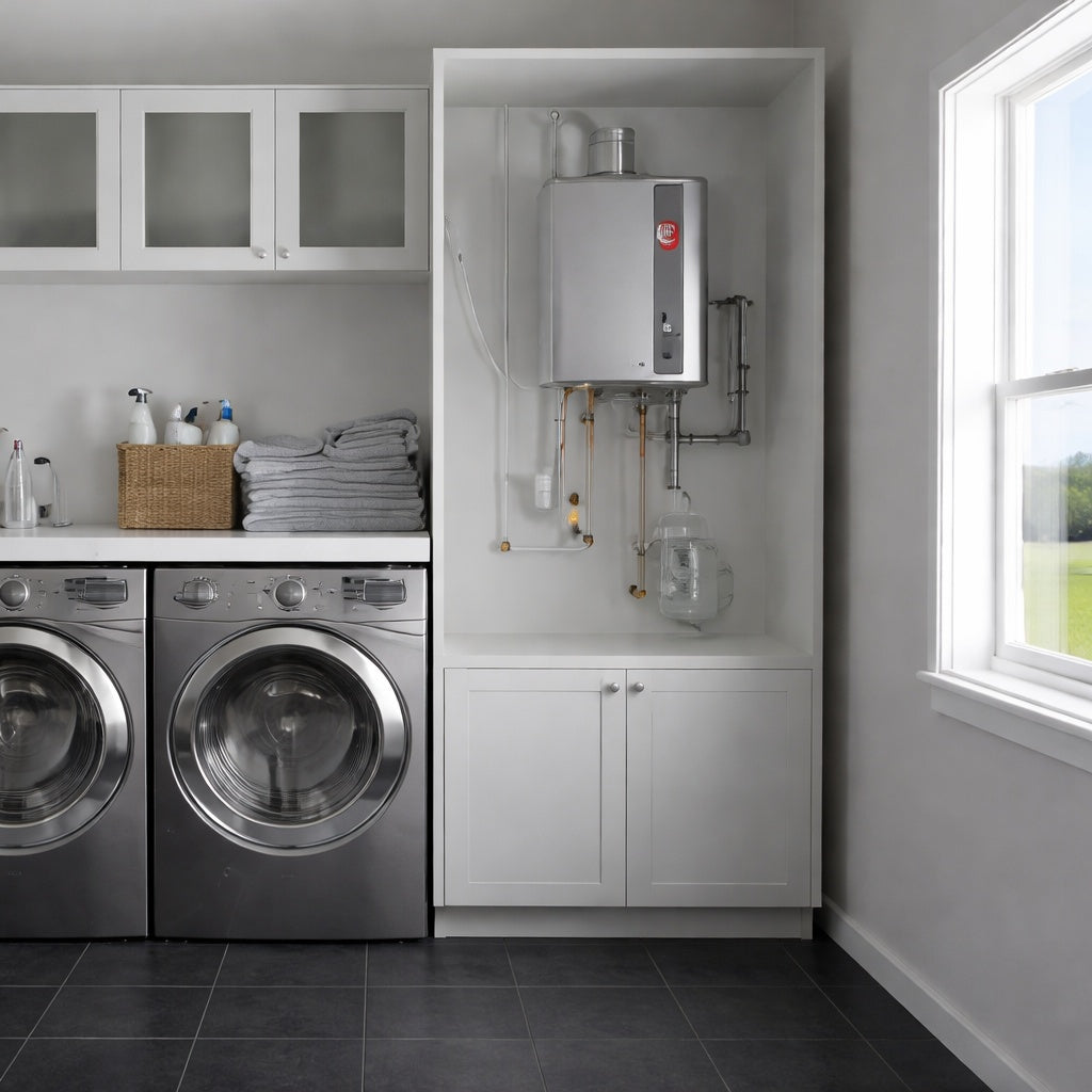 Rheem Performance Platinum 9 0 Gpm Smart Super High Efficiency Indoor Or Outdoor Liquid Propane Tankless Water Heater