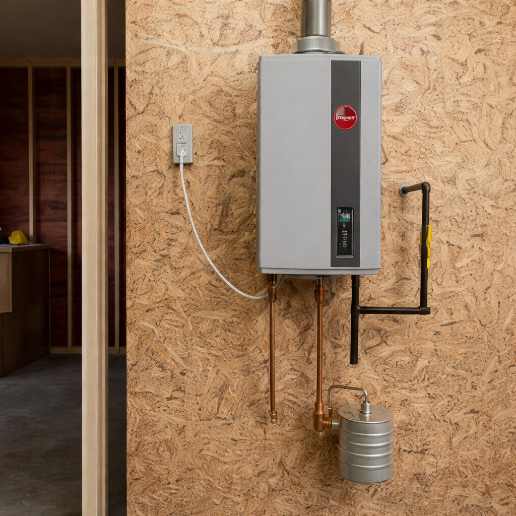 Rheem Performance Plus 8 4 GPM Smart Non Condensing Indoor Liquid Propane Tankless Water Heater