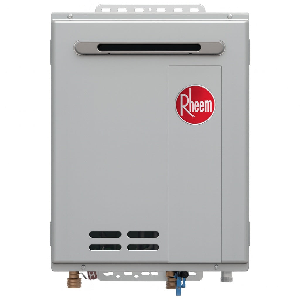 Rheem Performance Plus 9 5 GPM Smart Non Condensing Outdoor Natural Gas Tankless Water Heater
