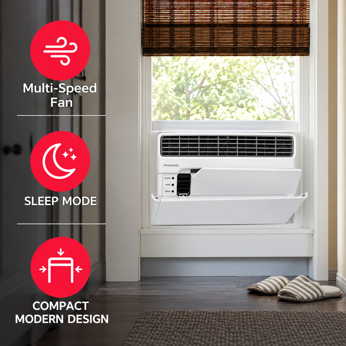 Frigidaire 6 000 BTU 120 Volt Window Room Air Conditioner FHWC064TE1