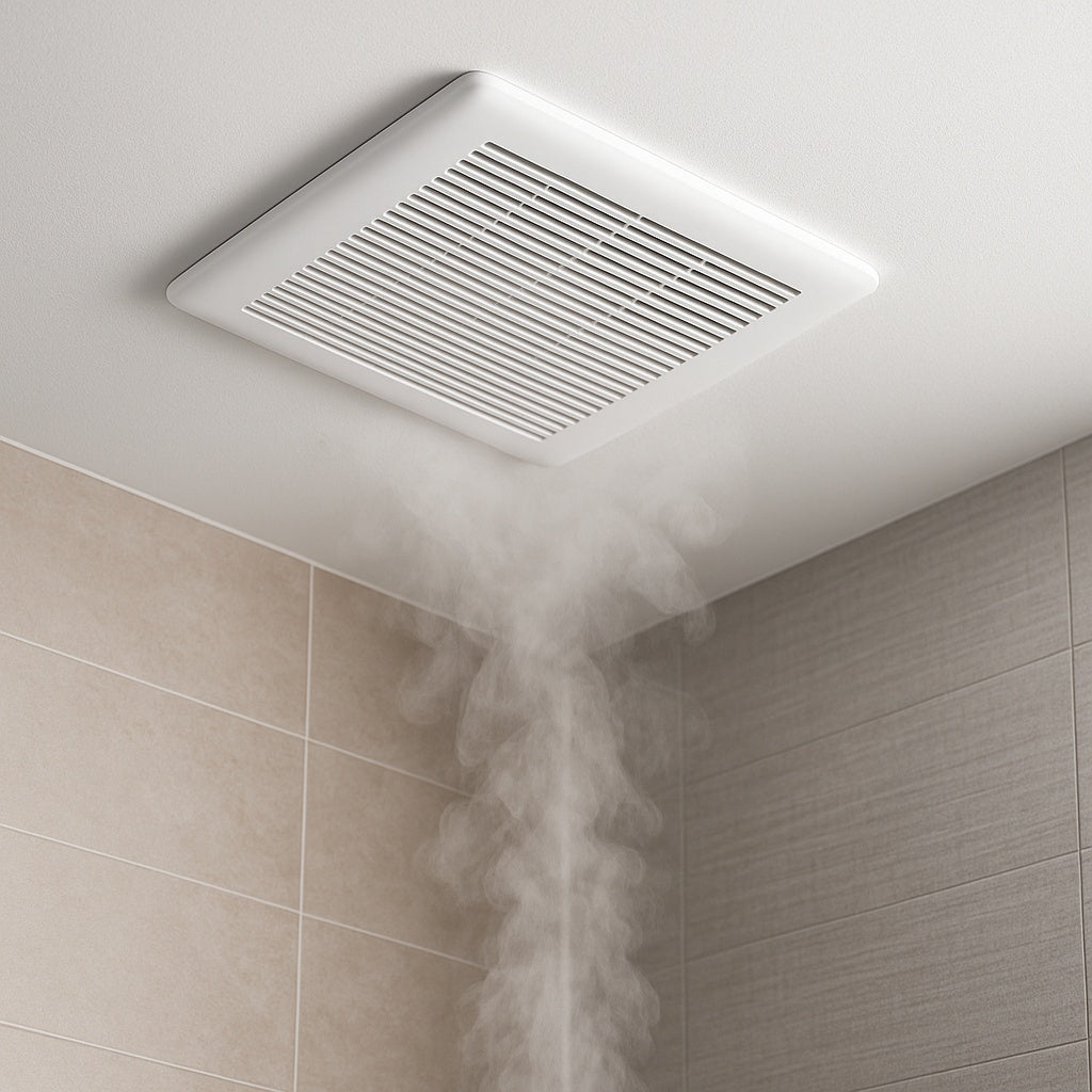 Commercial Electric 80 CFM 1 5 Sone Bathroom Exhaust Fan BPT13 14D