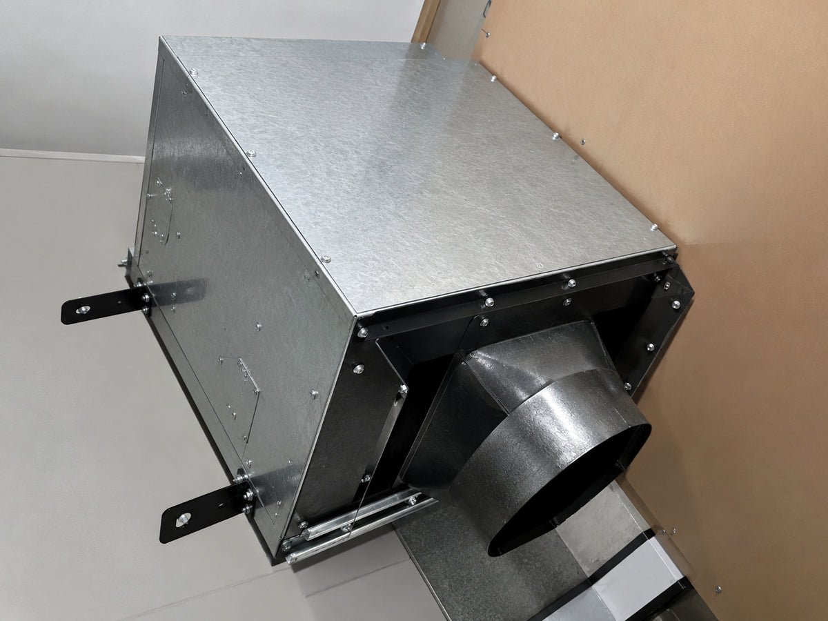 Commercial Electric 110 CFM 1 5 Sone Bathroom Exhaust Fan with Humidity Sensing BPT14 24OD H
