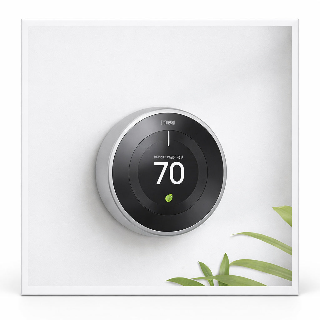 Google Nest Learning Thermostat 4Th Gen With Nest Temperature Sensor 2Nd Gen Polished Obsidian