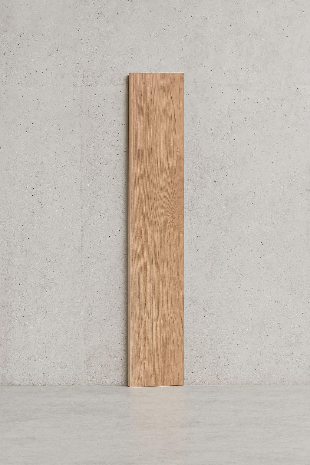 Sinclair 6 in. W x 0.75 in. D x 36 in. H Wall Filler in Shaker Light Oak