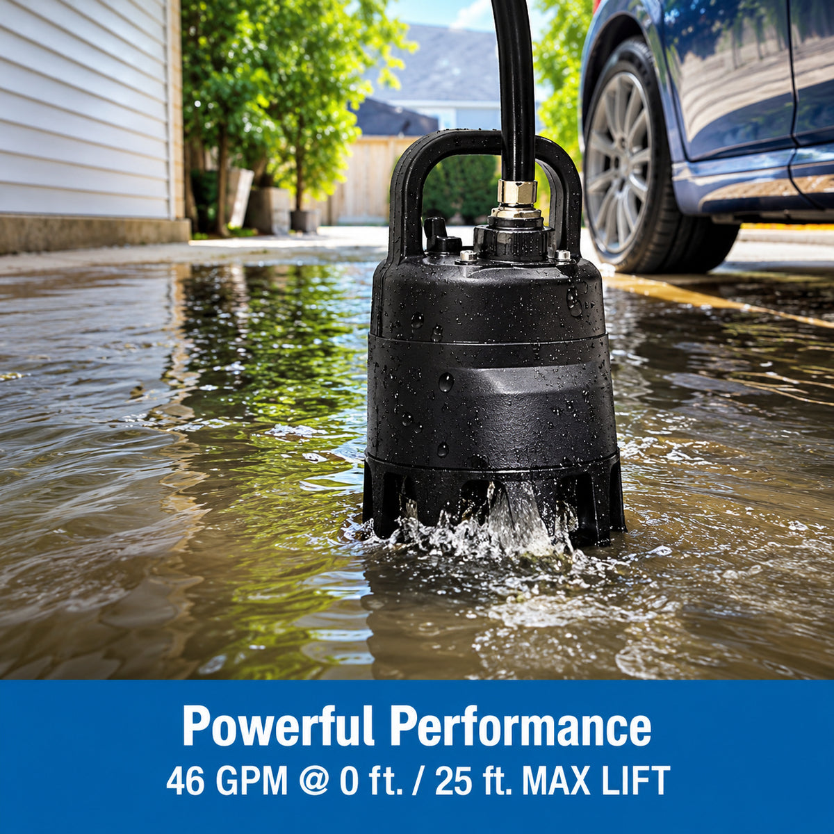 Everbilt 1 3 HP Submersible Aluminum Utility Pump EB91430