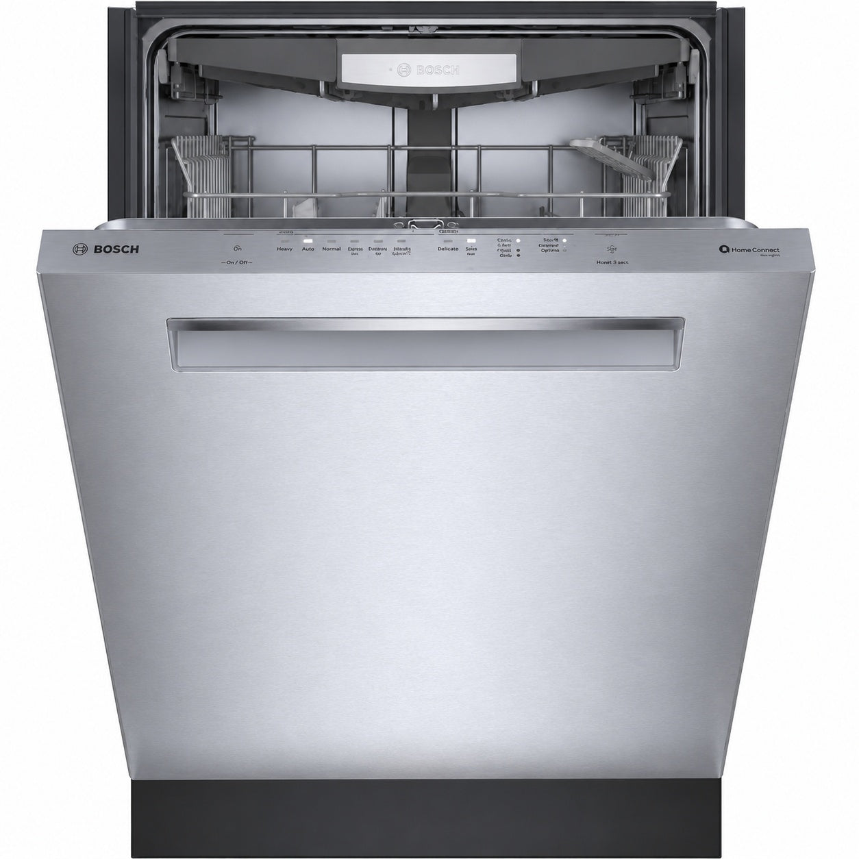 Bosch 500 Series Top Control Pocket Handle Dishwasher Stainless Steel Tub Puredry Technology Ultra Quiet 44 Dba