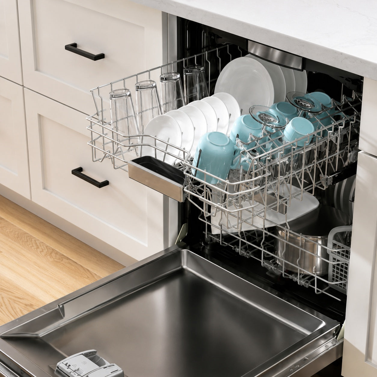 Bosch Benchmark Series Top Control Pocket Handle Dishwasher Stainless Steel Tub Crystaldry System Ultra Quiet 38 Dba