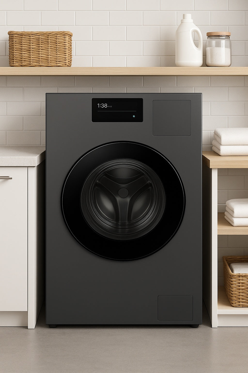 Bespoke AI All-in-One Washer Dryer Combo 5.3 cu. ft. Ultra Capacity Washer and VENTLESS Heat Pump Dryer