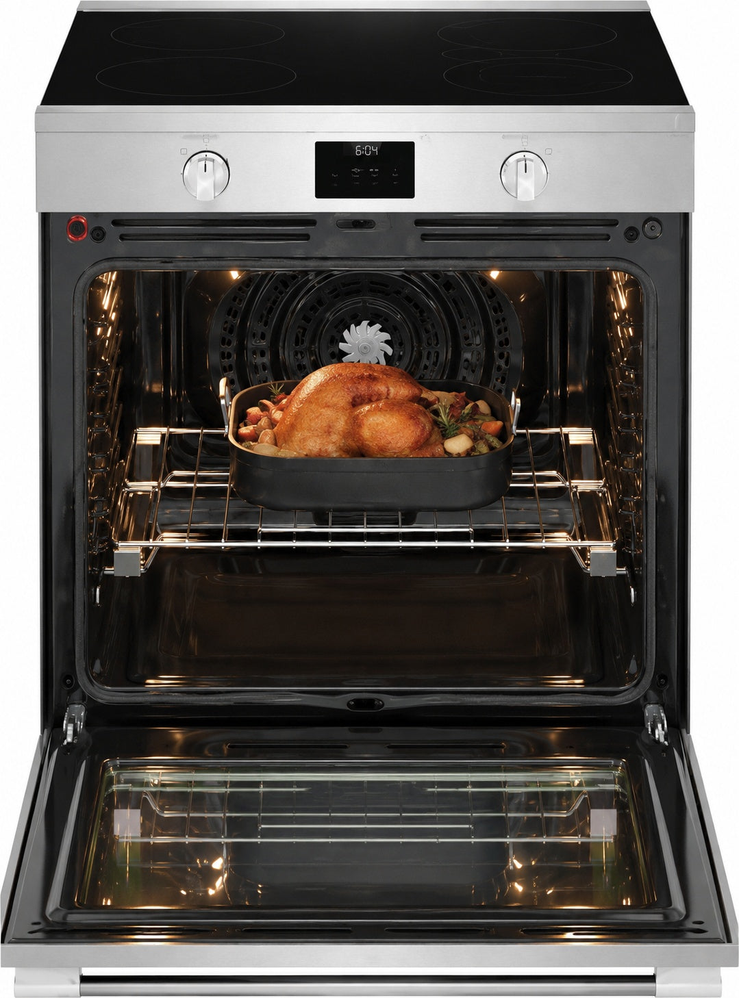 Frigidaire Professional 30 6 2 Cu Ft Induction Range with No Preheat