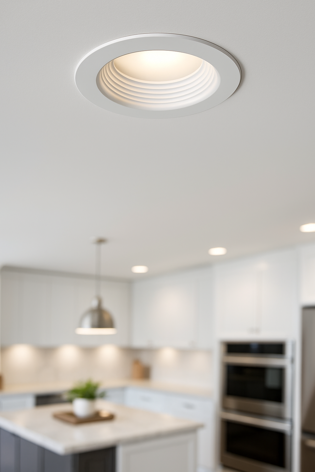 Lithonia Lighting 65Be Led 90Cri M6 E Series Recessed 5"/6" Led Ic Rated Baffle Trim