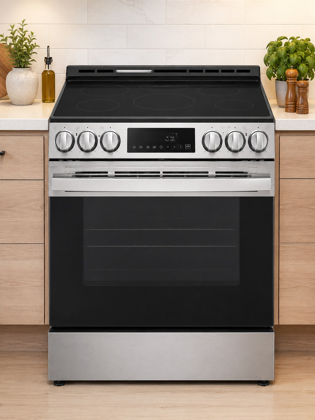 LG Electric Single Smart Oven Range with Air Fry Probake Convection