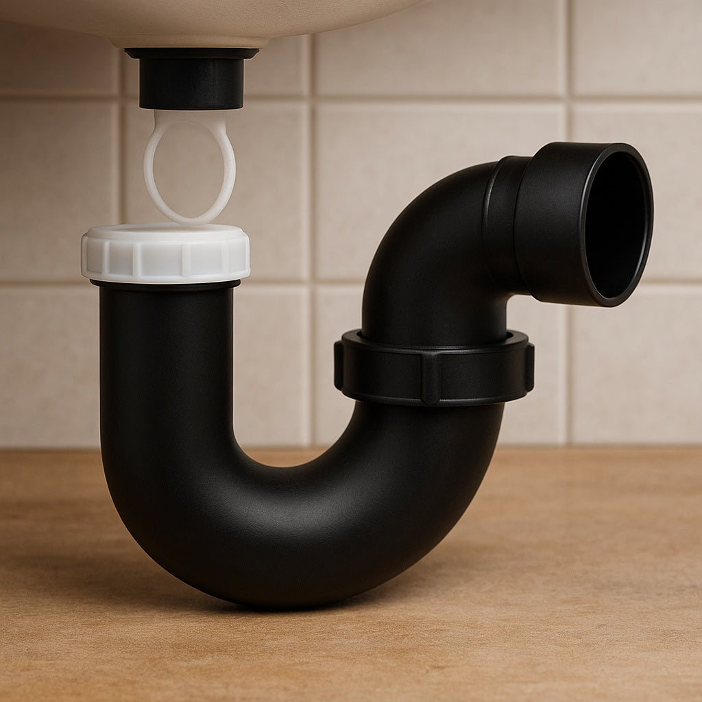 Pipe 1 1 2 ABS LA PTRN P Trap Hub x Slip Joint with Union ABS00711P0600HD/313834648