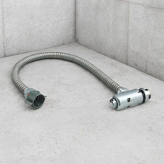 1/2 in. Nominal Push Connect x 1/2 in. FIP x 20 in. SpeediOne Braided Faucet Connector and 1/4 Turn Angle Valve G2PS19B200HX F