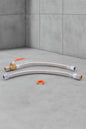 Max 3/4 in. Push-to-Connect x 3/4 in. FIP Corrugated Stainless Steel Water Heater Connection Kit