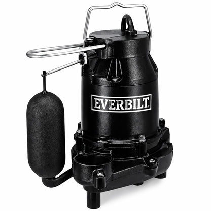 Everbilt 1 2 HP Cast Iron Submersible Sump Pump HDS50