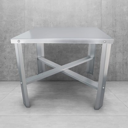 21 in. Galvanized Steel Water Heater Stand