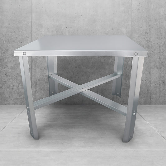 21 in. Galvanized Steel Water Heater Stand
