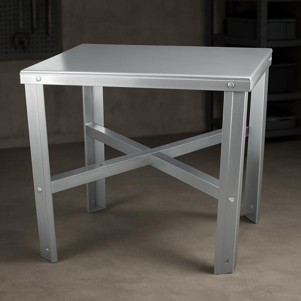 21 in. Galvanized Steel Water Heater Stand