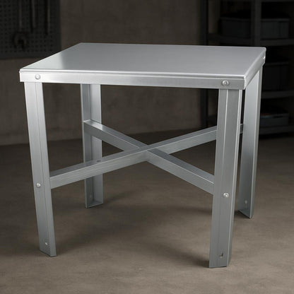 21 in. Galvanized Steel Water Heater Stand
