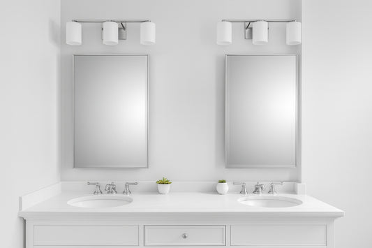 Glacier Bay Spacecab 16 in. x 26 in. x 3-1/2 in. Framed Recessed 1-Door Medicine Cabinet with 6-Shelves and Chrome Frame Mirror