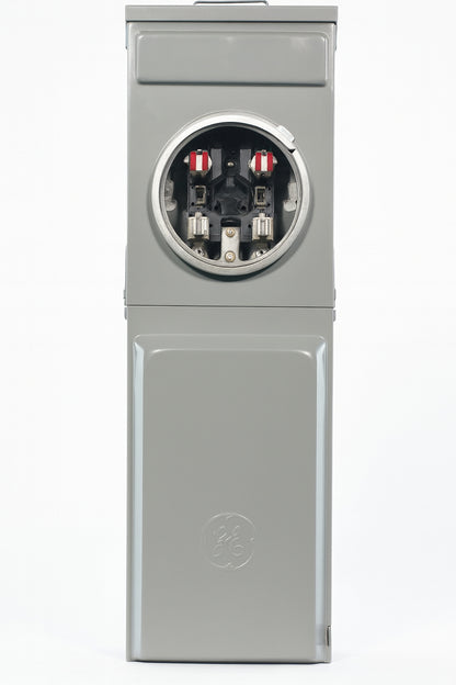 Ge Metered Rv Panel With 50 Amp And 30 Amp Rv Receptacles And 20 Amp Gfci Receptacle