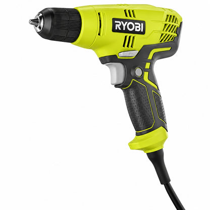 RYOBI 5 5 Amp Corded 3 8 in Variable Speed Compact Drill Driver with Bag D43K