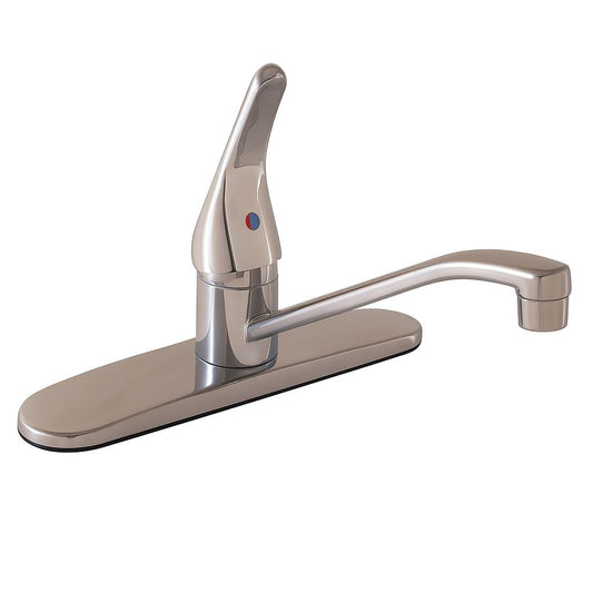 EZ FLO Prestige Collection Single Handle Standard Kitchen Faucet in Chrome 10072lf/205158883 91712428800 EZ FLO
