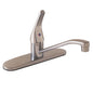 EZ FLO Prestige Collection Single Handle Standard Kitchen Faucet in Chrome 10072lf/205158883 91712428800 EZ FLO