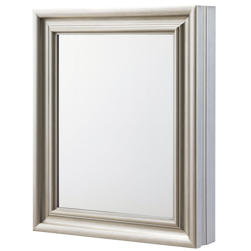 Glacier Bay 24 in. W x 30 in. H Rectangular Medicine Cabinet with Mirror