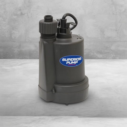 1/4 HP Submersible Thermoplastic Utility Pump