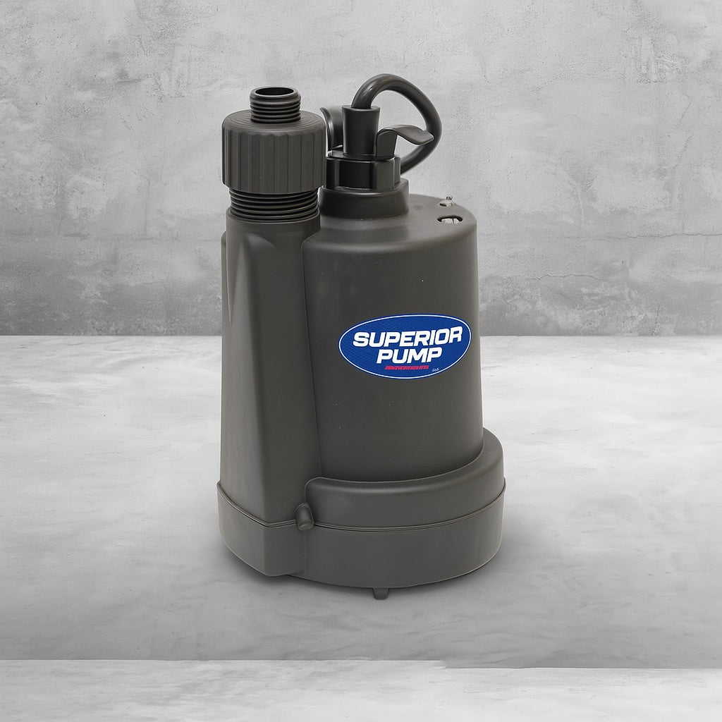 1/4 HP Submersible Thermoplastic Utility Pump