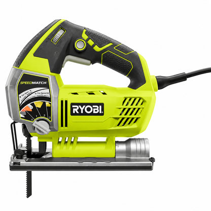 RYOBI 6 1 Amp Corded Variable Speed Orbital Jig Saw with SPEEDMATCH Technology JS651L1
