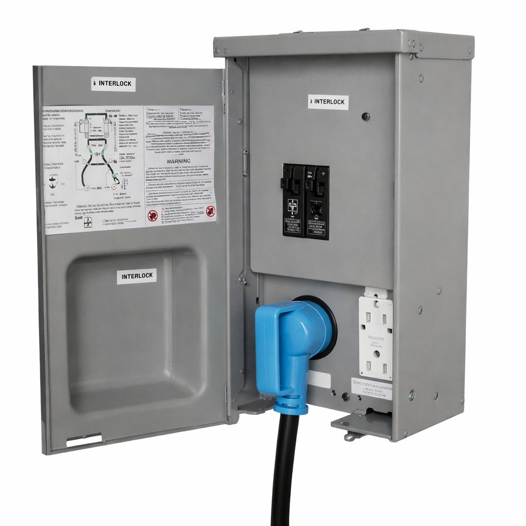 Connecticut Electric 30 Amp RV Power Outlet with Branch Breakers