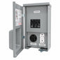 Connecticut Electric 60 Amp RV Panel Outlet with 50 Amp Receptacle Breakers and GFCI Duplex CESMPSC55GRHR