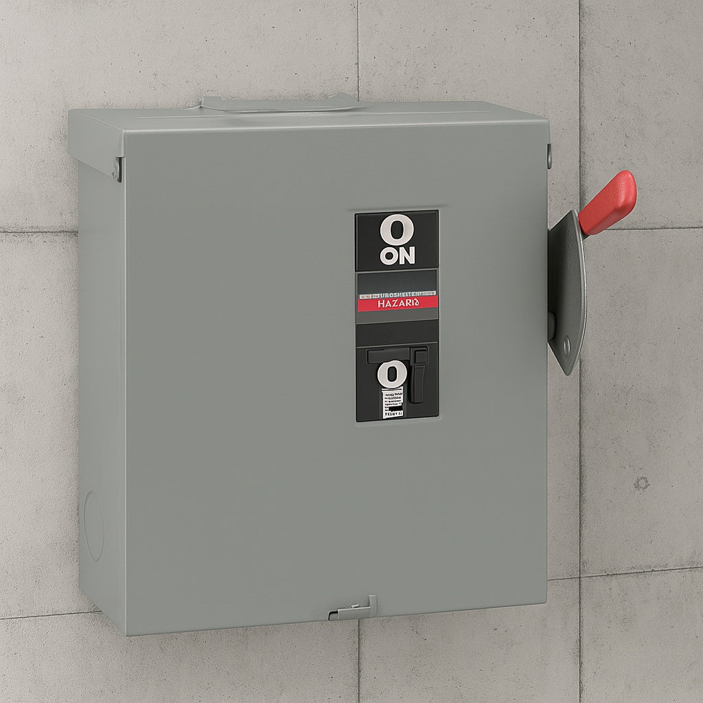 60 Amp 240 Volt Fusible Outdoor General Duty Safety Switch (TG3222R) TG3222R