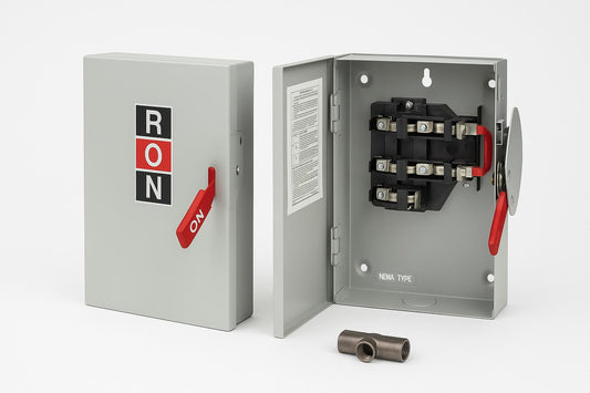 GE 100 Amp 240 Volt Fusible Outdoor General Duty Safety Switch TG3223R/202978656 783164008524 ABB