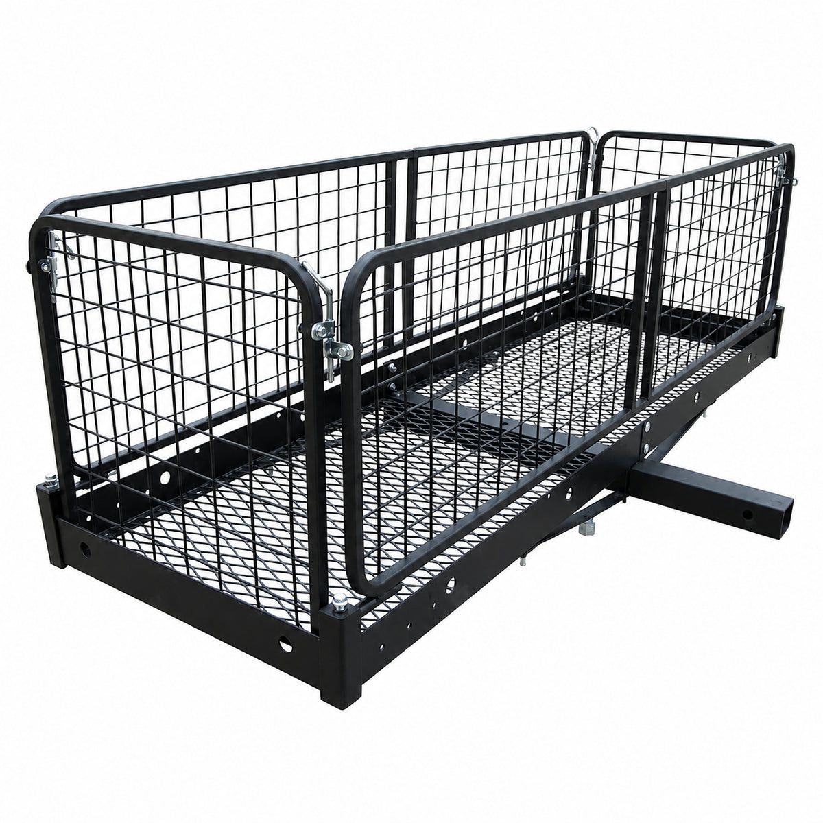 Erickson 500 lb Capacity 60 in x 20 in Steel Folding Hitch Cargo Carrier for 2 in Receiver 07496
