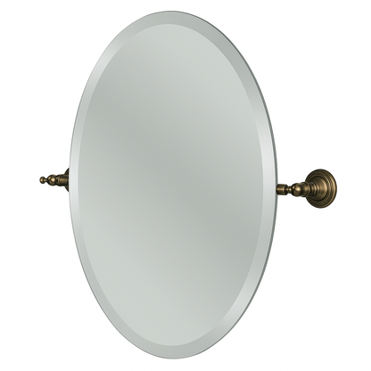 Glacier Bay Estates 24 in Oval Mirror in Heritage Bronze 20720 4596H/100650804 6925699911496 Glacier Bay